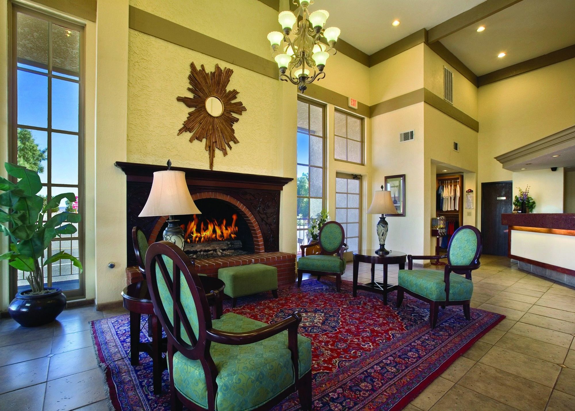 Best Western Desert Villa Inn Barstow Nội địa bức ảnh